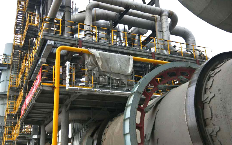 Línea de producción de incineración de residuos continuos de Zhejiang Xinhecheng