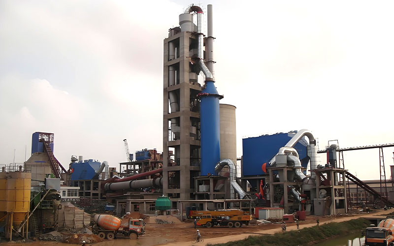 Línea de producción de cemento Phu Thinh en Vietnam - 1300 toneladas/día